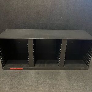Laserline 36 CD Compact Disc Black  Storage Tower wall mountable Laser Line